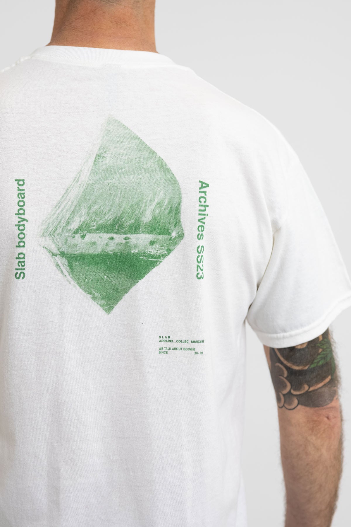 Slab Merch Tee-shirt SLAB Archives ss23 – slab-bodyboard
